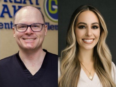 woman smiling with invisalign