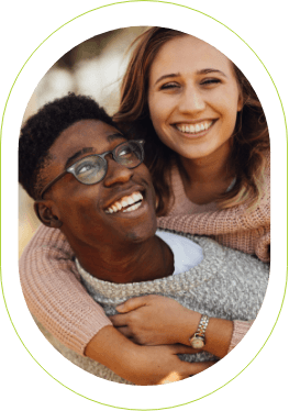 people smiling after getting savings